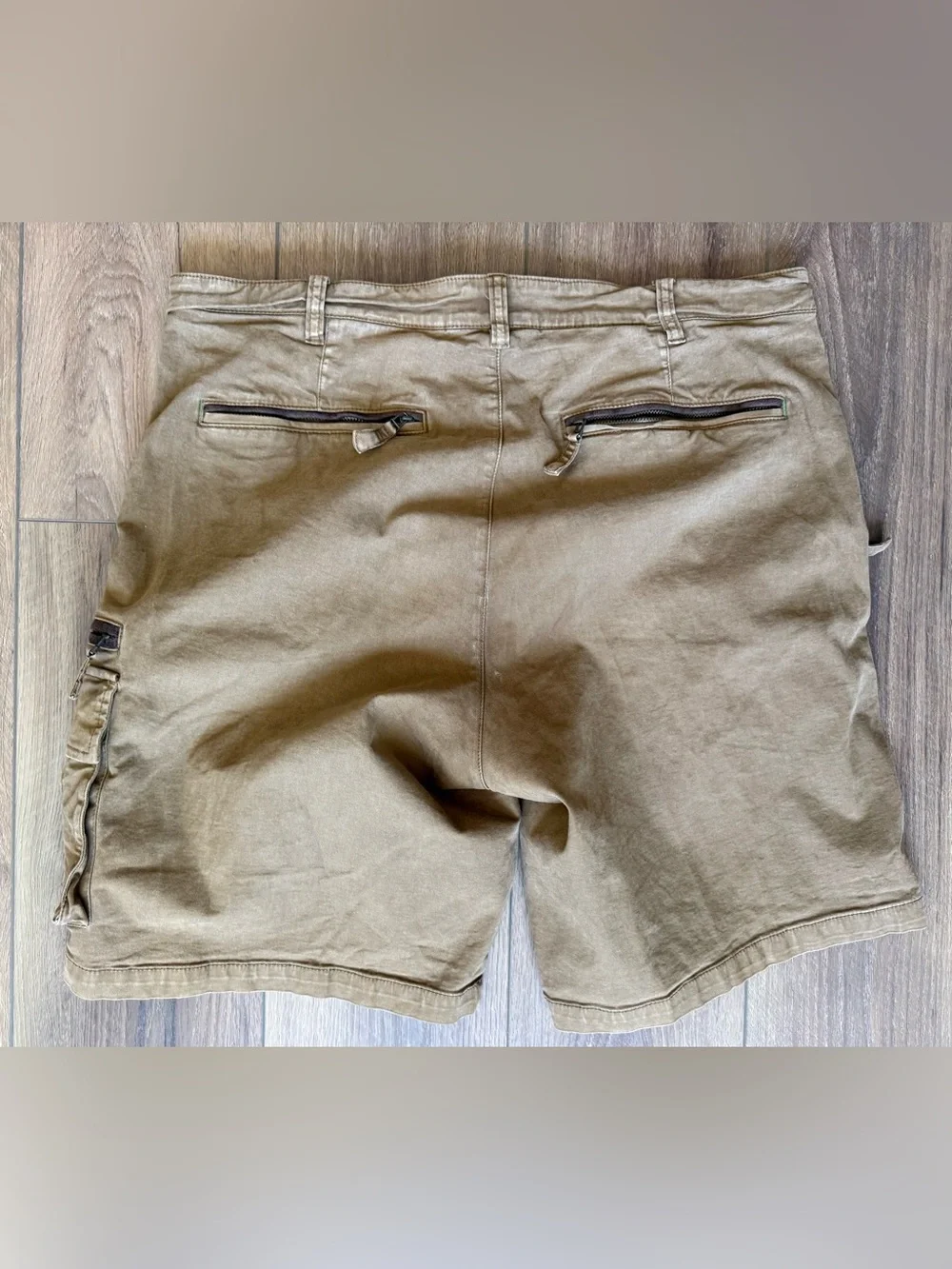 Orvis Cargo Shorts Utilitary Military Fishing Outdoors 2LM0 Tan Brown Men's 36